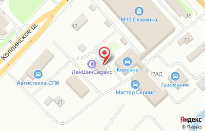 Автосервис в Санкт-Петербурге на карте