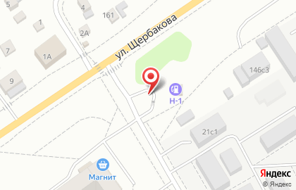 Маркет КЛАСС! на улице Щербакова на карте