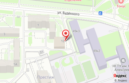 Spinningline.ru на улице Будённого на карте