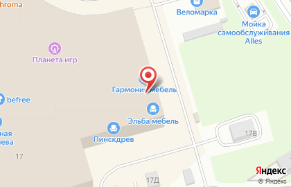Мебельный магазин СТД на Балканской площади на карте