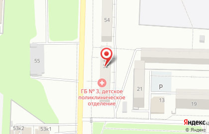 Детская поликлиника на Гидромонтажной улице на карте