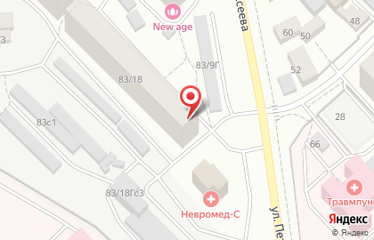 Стоматологическая клиника Улыбка на улице Петра Алексеева на карте