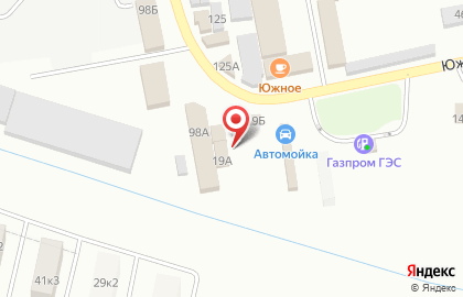 Автоцентр Южная на карте