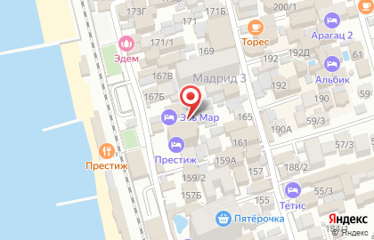 Милетта на карте