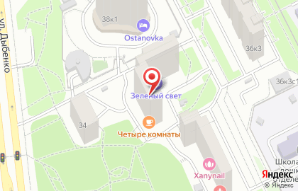 Младенец.ru на улице Дыбенко на карте