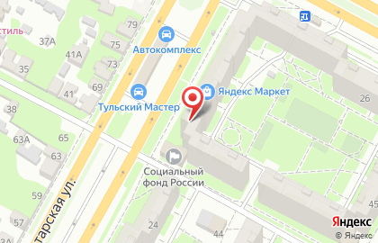 Автошкола Автостиль на Пролетарской улице на карте