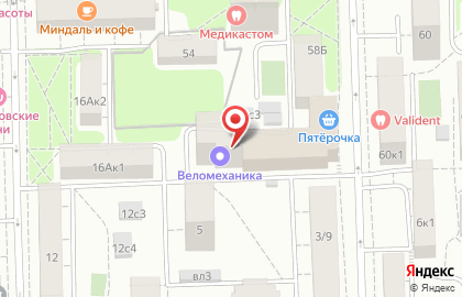 Леона на Первомайской улице на карте