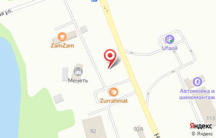 Ресторан-пекарня Zurrahmat в Октябрьском районе на карте