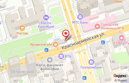 Терминал аренды пауэрбанков Chargex на Буденновском проспекте, 59а на карте