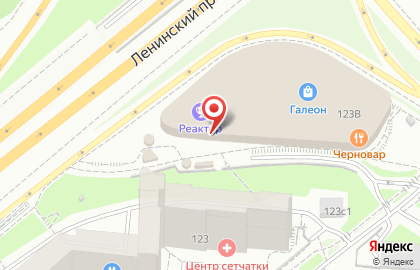 Банкомат СберБанк на Ленинском проспекте, 123в на карте