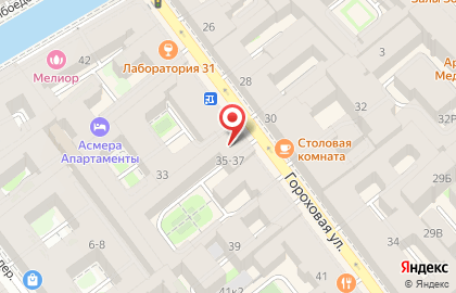 Kasumov на Гороховой улице на карте
