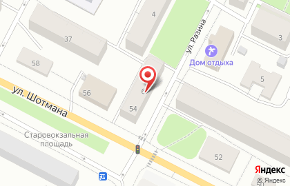 Магазин автозапчастей Autoshop на улице Шотмана на карте