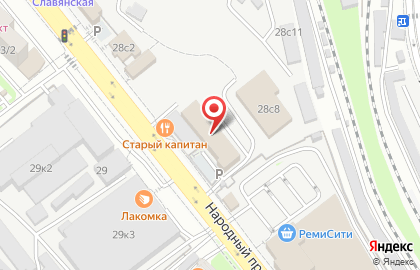 Мебельная фабрика Вигор в Первореченском районе на карте