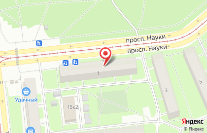 Все по одной цене на проспекте Науки на карте