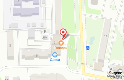 Продуктовый магазин в Москве на карте