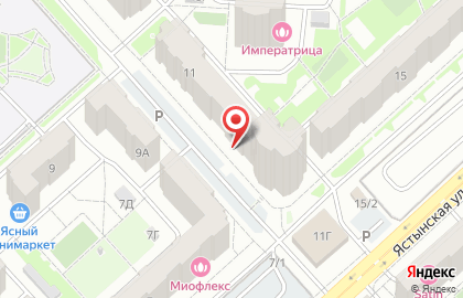 Центр развития ребенка Карусель на Ястынской улице на карте
