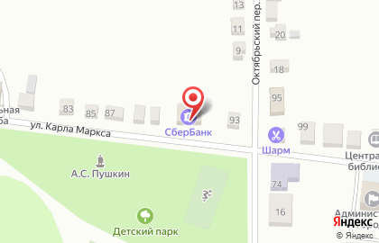 СберБанк в Орле на карте