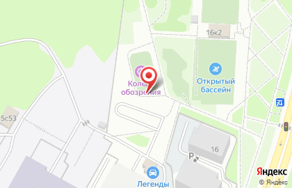 Бассейн Радужный на карте