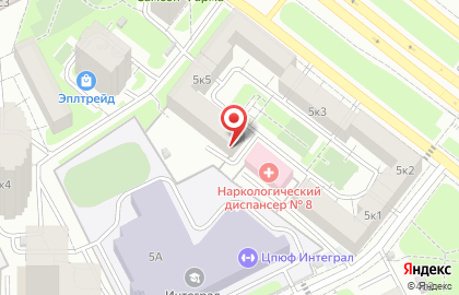 Образовательный центр Протон на Багратионовской на карте