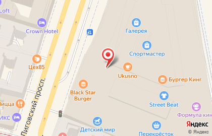 Ресторан домашней кухни Теремок на Лиговском проспекте на карте