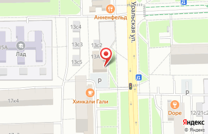 Супермаркет Пятёрочка в Москве на карте