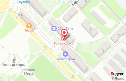 Педиатрический центр Тонус КРОХА на площади Мира на карте