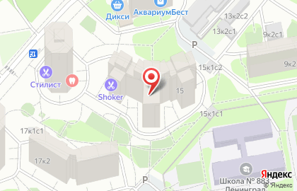 Барбершоп ShokER на карте