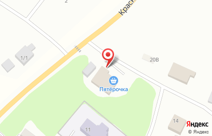 Супермаркет Пятерочка на Молодёжной улице на карте