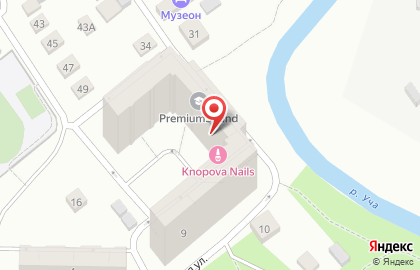 Спортивный клуб Медведь на Рощинской улице на карте