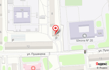 Магазин Приятель в Первомайском районе на карте