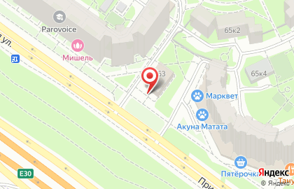 Ресторан Небо в Москве на карте