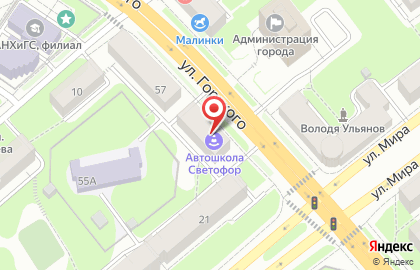 Бонострой на карте