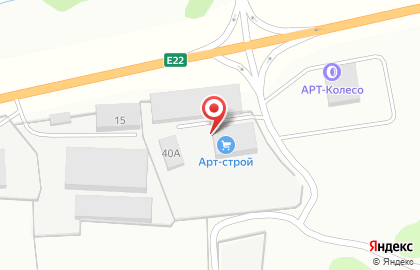 Торговая компания Арт-Строй на улице Ворошилова на карте