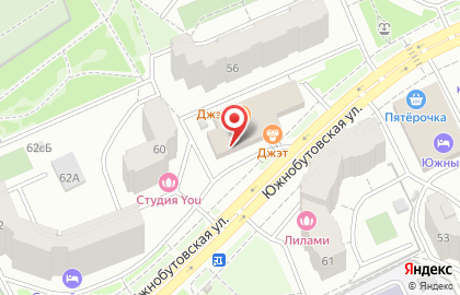 Туристическое агентство ANEX Tour на Южнобутовской улице на карте