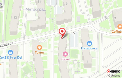 Аптека Планета Здоровья на Краснополянской улице, 6 на карте
