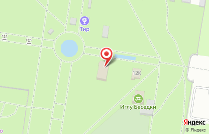 Кафе Лесная поляна на улице Героя Юрия Смирнова на карте