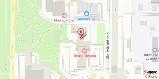 Школа иностранных языков Bkc-international house в Алтуфьево на карте