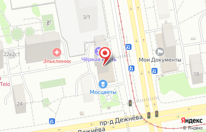 Туристическое агентство Onlinetours на метро Бабушкинская на карте