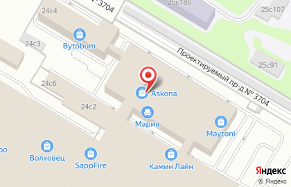 Фирменный салон Askona на Нахимовском проспекте на карте