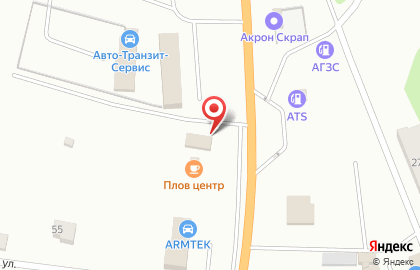 Автостоянка на Невской, 2г на карте