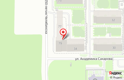 Интернет-магазин адресных светодиодных лент Svetodiod74 на карте