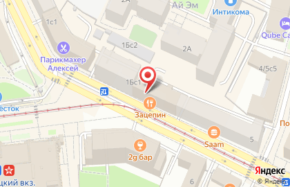 Гостиница Павелецкая Аэро на карте