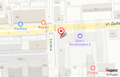 Centro на улице Дыбенко на карте