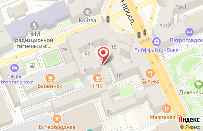 Клиника эстетической медицины Evfari на карте