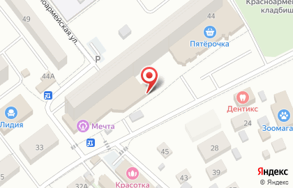 Колбасная лавка Останкино на Красноармейской улице на карте
