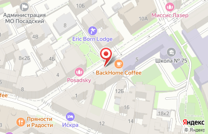 Антикафе "3 этаж" на Площади Ленина на карте