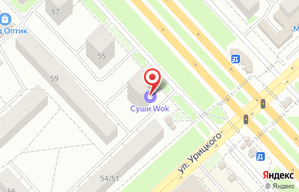 Кафе Суши wok на Ленинградском проспекте на карте