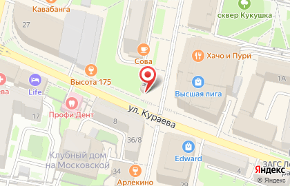 Туристическое агентство Планета Тур на Московской улице на карте