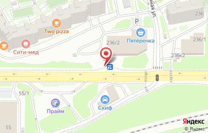 Цветочный магазин в Новосибирске на карте