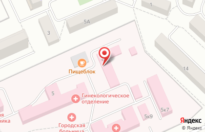 Московская областная станция скорой медицинской помощи на Больничной улице в Дедовске на карте